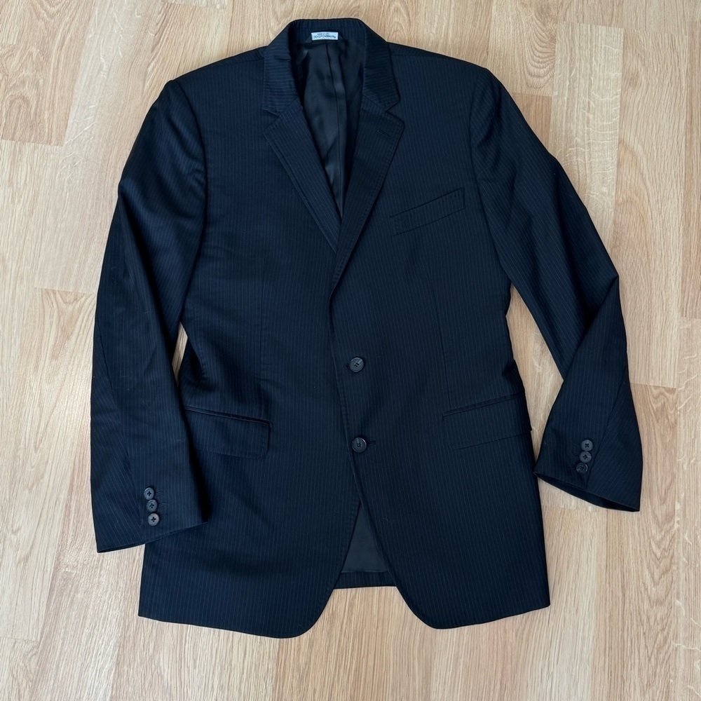 DOLCE & GABBANA Pinstripe Blazer Suit Wool Jacket Size 54